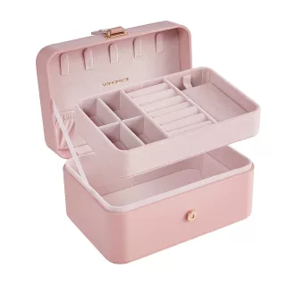 Organizator de Bijuterii Roz 16x11x7.8cm